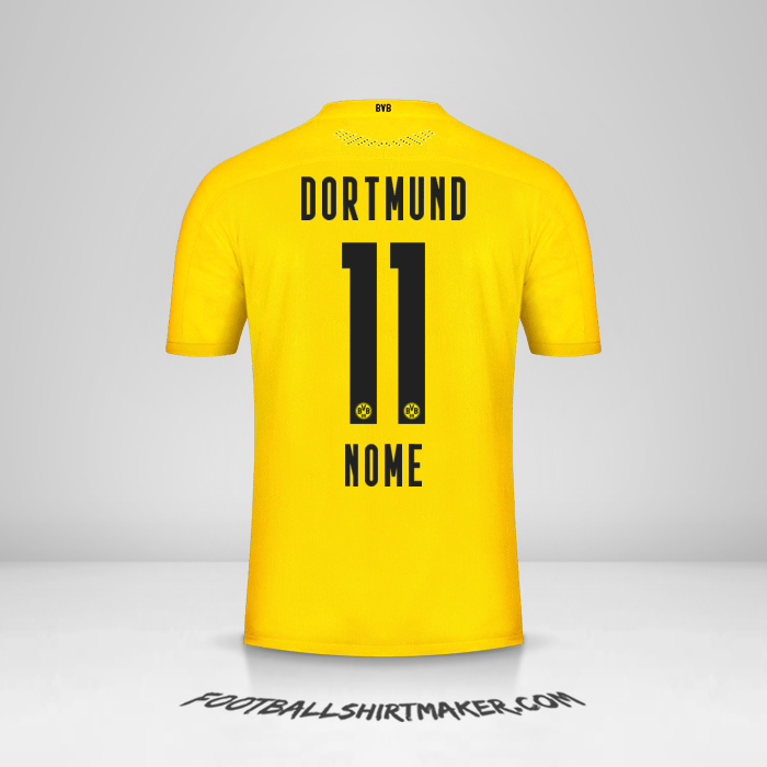 Camisola Borussia Dortmund 2020/21 -  nome - 11