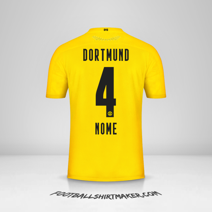 Maglia Borussia Dortmund 2020/21 -  nome - 4