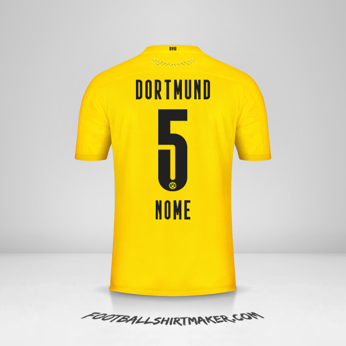 Maglia Borussia Dortmund 2020/21 -  nome - 5
