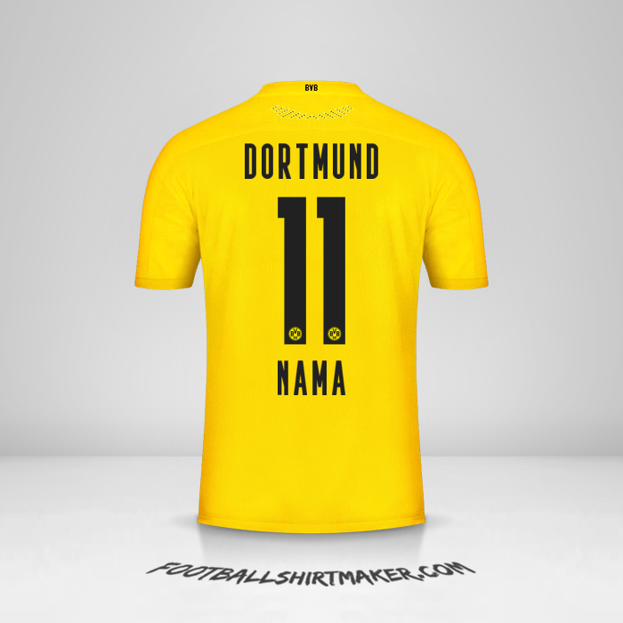 Jersey Borussia Dortmund 2020/21 -  nama - 11