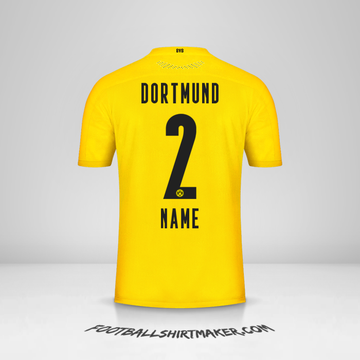 Trikot Borussia Dortmund 2020/21 -  name - 2