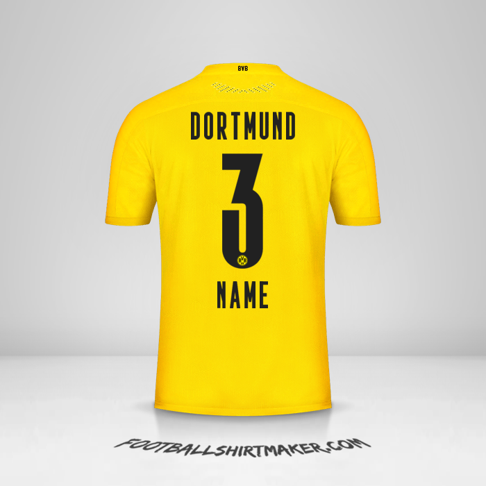 Shirt Borussia Dortmund 2020/21 -  name - 3