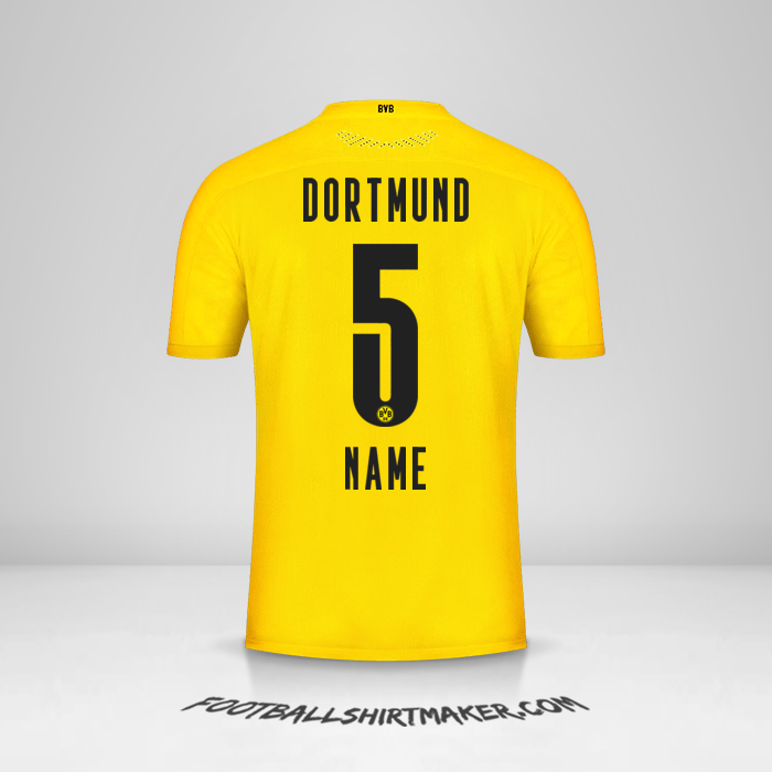 Shirt Borussia Dortmund 2020/21 -  name - 5