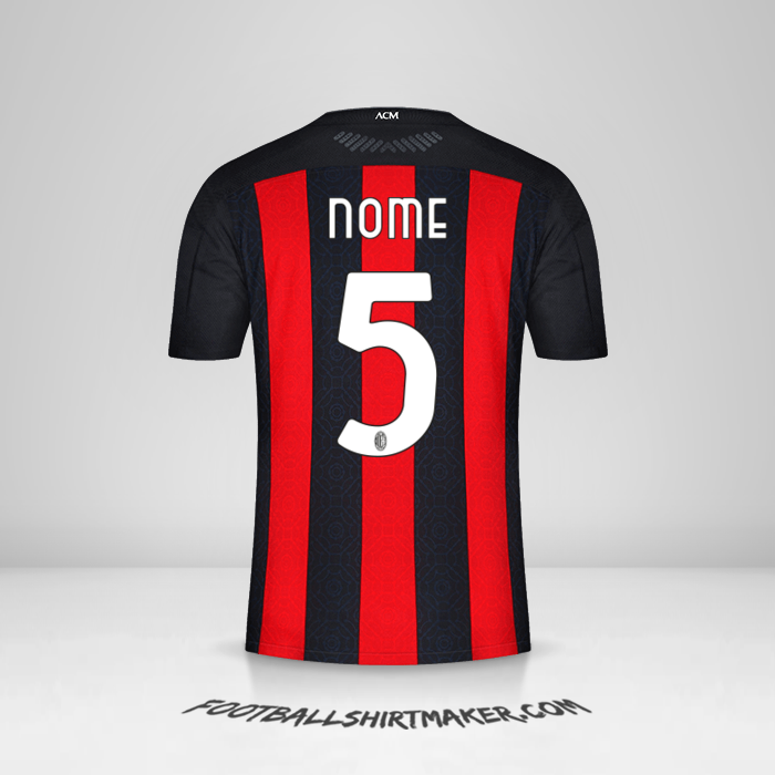 Camisola AC Milan 2020/21 -  nome - 5