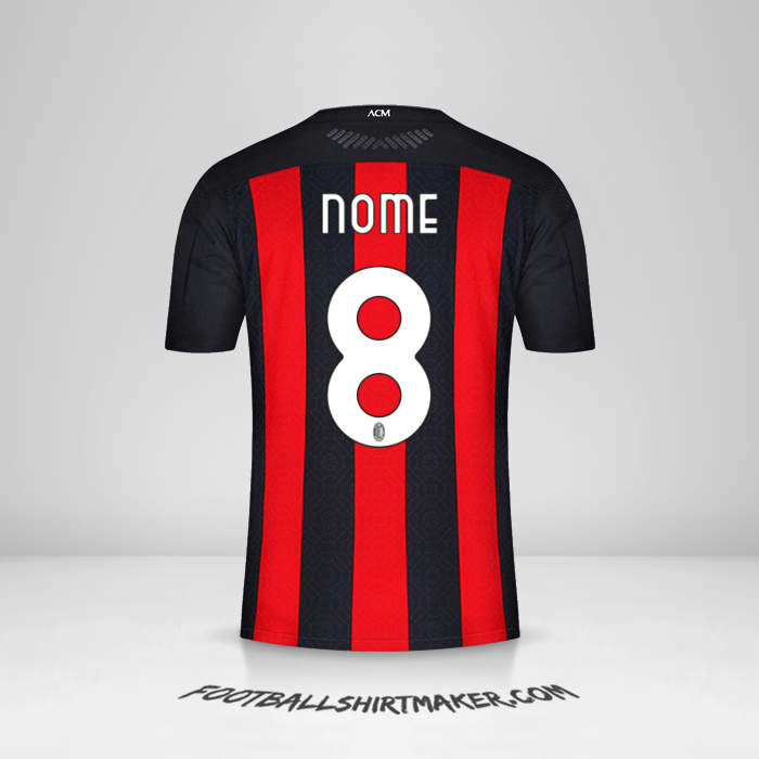 Camisola AC Milan 2020/21 -  nome - 8