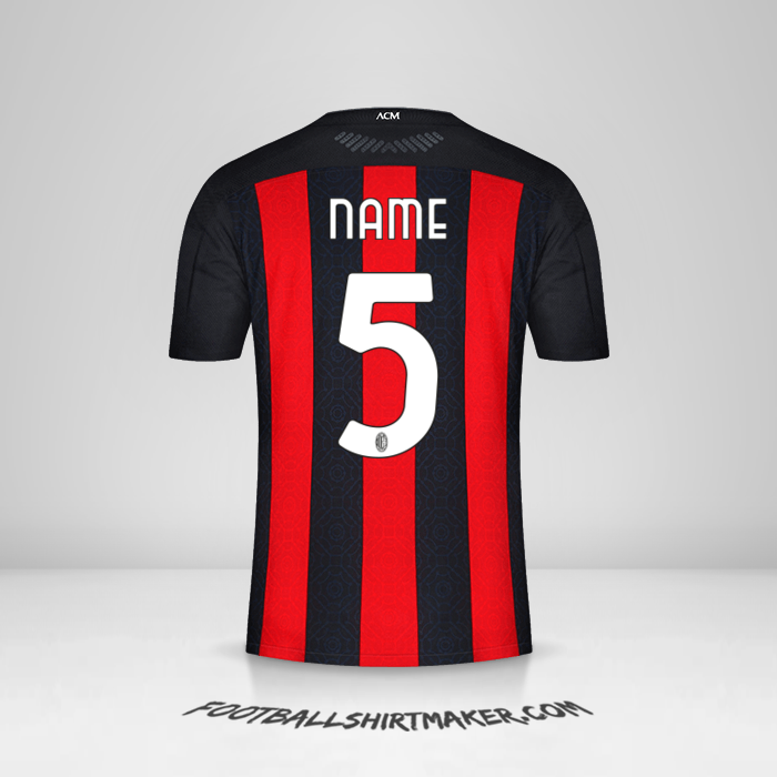 Shirt AC Milan 2020/21 -  name - 5