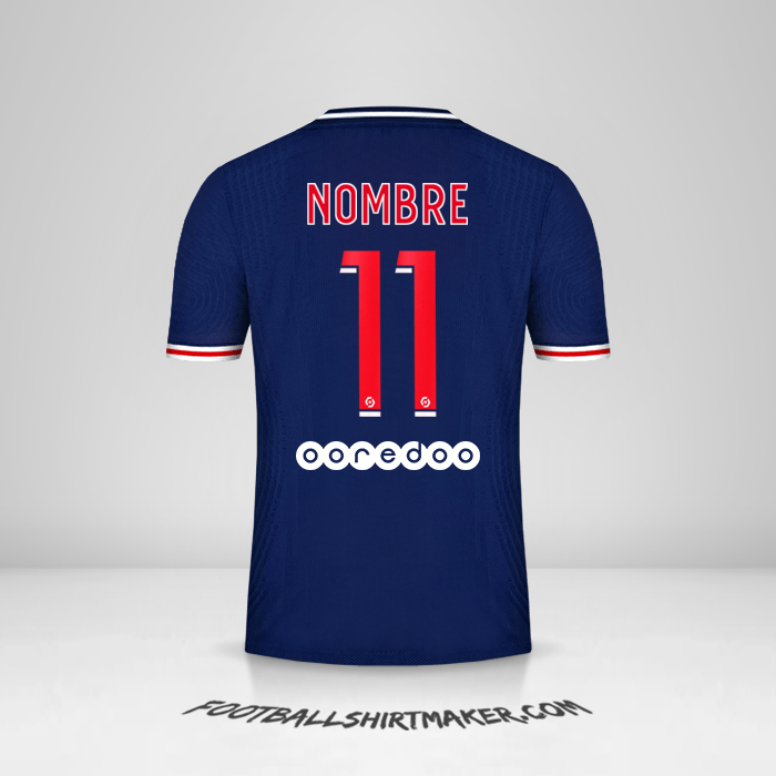 Jersey Paris Saint Germain 2020/21 -  nombre - 11