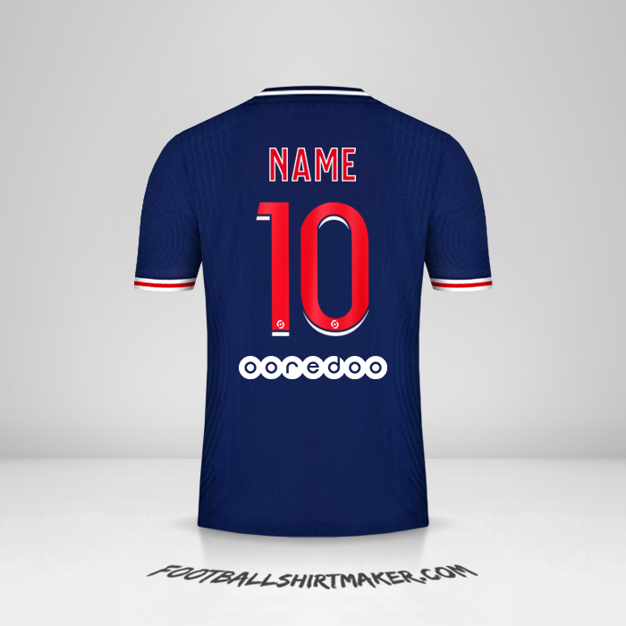 Trikot Paris Saint Germain 2020/21 -  name - 10