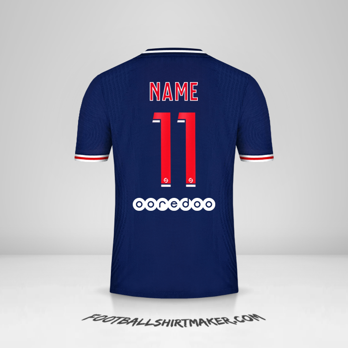 Shirt Paris Saint Germain 2020/21 -  name - 11