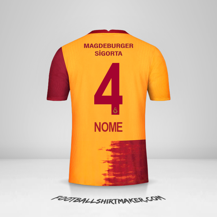 Maglia Galatasaray SK 2020/21 -  nome - 4
