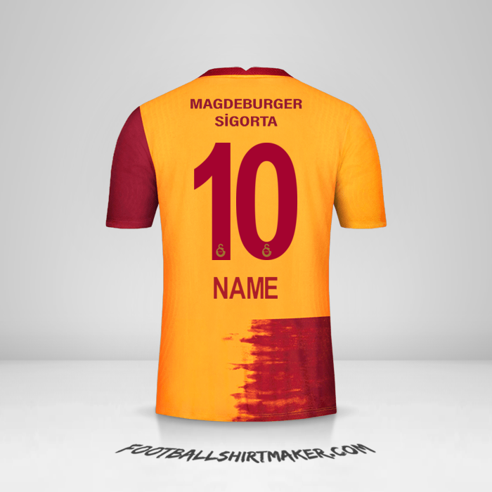 Jersey Galatasaray SK 2020/21 -  name - 10