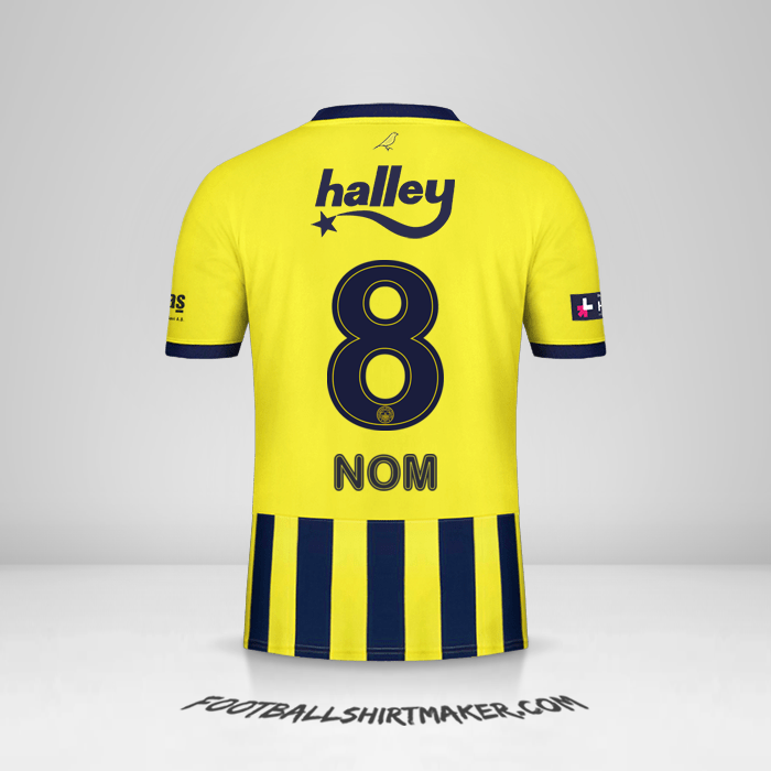 Maillot Fenerbahce SK 2020/21 -  nom - 8