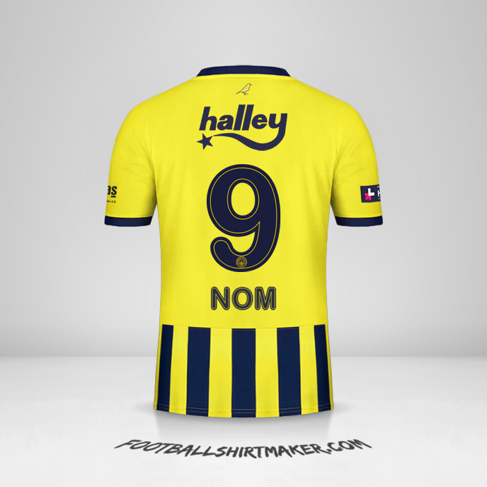 Maillot Fenerbahce SK 2020/21 -  nom - 9
