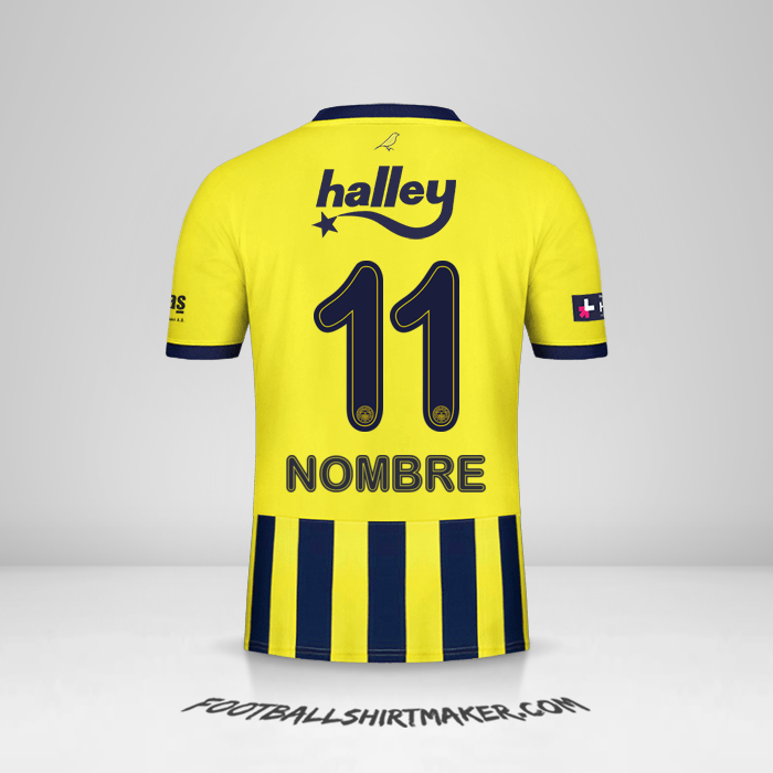 Camiseta Fenerbahce SK 2020/21 -  nombre - 11