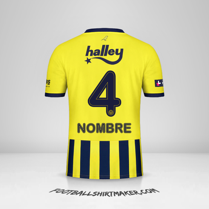 Jersey Fenerbahce SK 2020/21 -  nombre - 4
