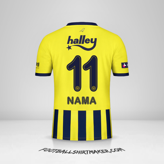 Jersey Fenerbahce SK 2020/21 -  nama - 11