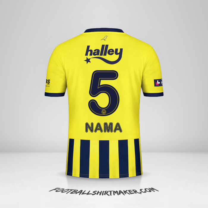 Jersey Fenerbahce SK 2020/21 -  nama - 5