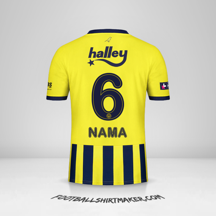 Jersey Fenerbahce SK 2020/21 -  nama - 6