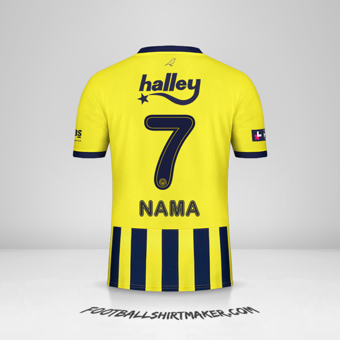 Jersey Fenerbahce SK 2020/21 -  nama - 7
