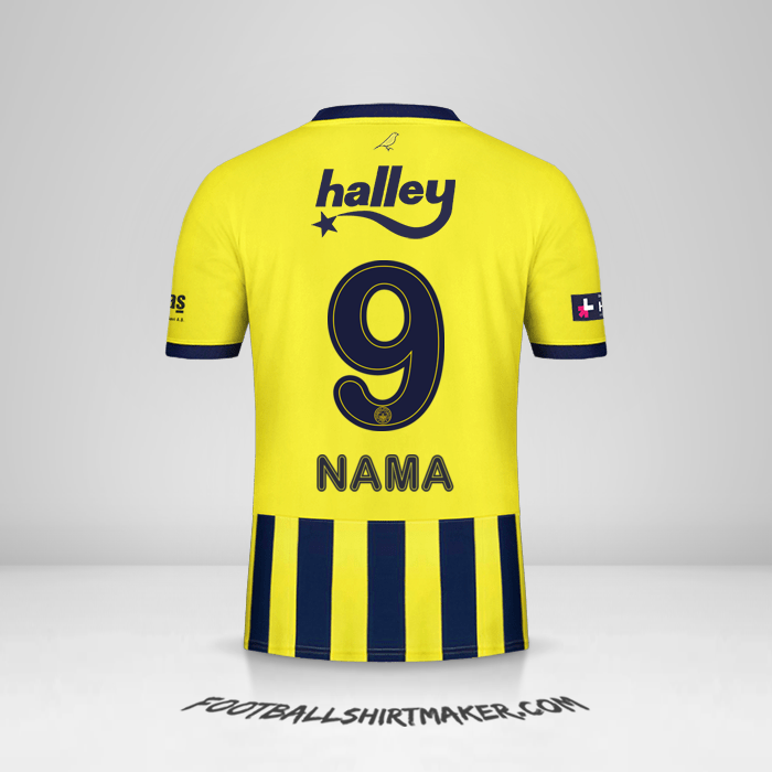Jersey Fenerbahce SK 2020/21 -  nama - 9