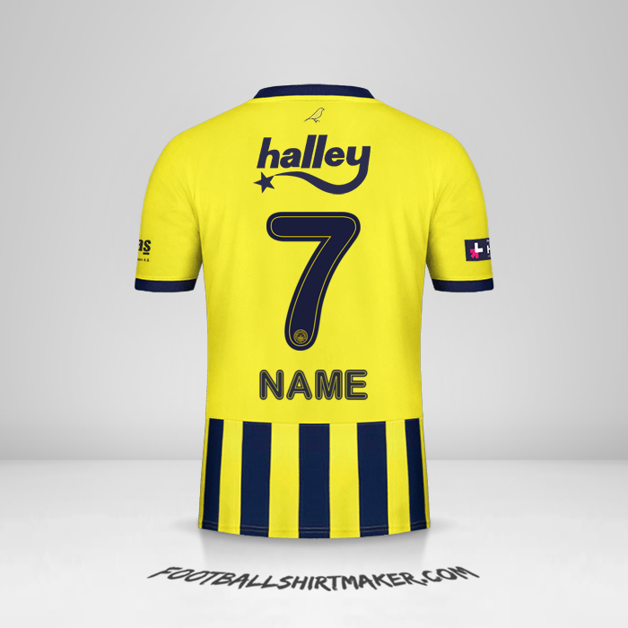 Trikot Fenerbahce SK 2020/21 -  name - 7