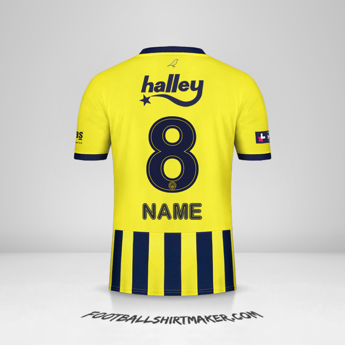 Trikot Fenerbahce SK 2020/21 -  name - 8