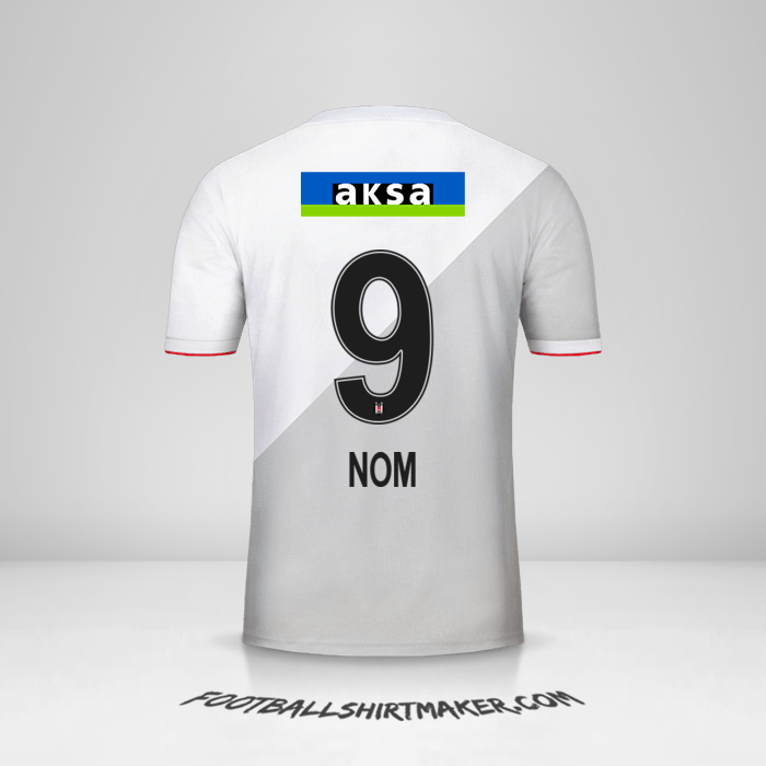 Maillot Besiktas JK 2020/21 -  nom - 9