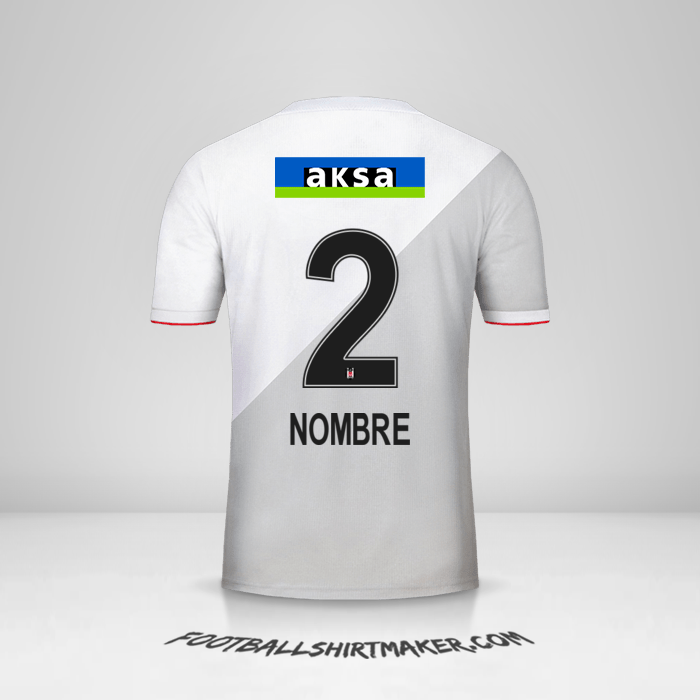 Jersey Besiktas JK 2020/21 -  nombre - 2