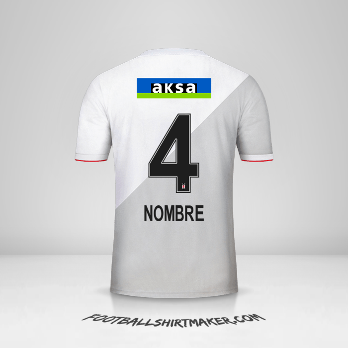 Jersey Besiktas JK 2020/21 -  nombre - 4