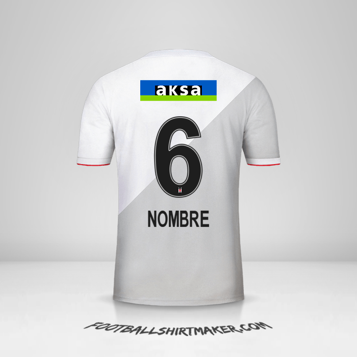 Jersey Besiktas JK 2020/21 -  nombre - 6