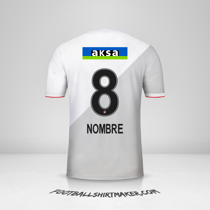 Jersey Besiktas JK 2020/21 -  nombre - 8