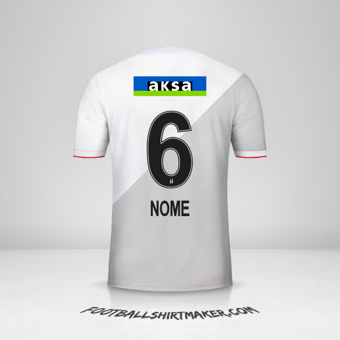 Camisa Besiktas JK 2020/21 -  nome - 6