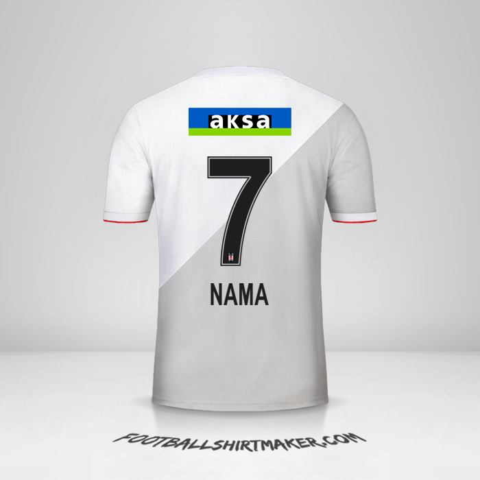 Jersey Besiktas JK 2020/21 -  nama - 7