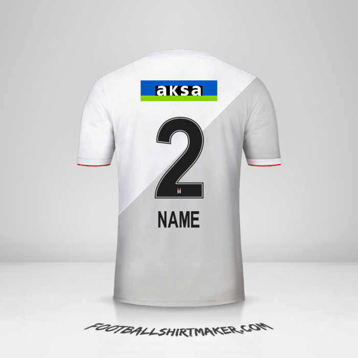 Trikot Besiktas JK 2020/21 -  name - 2