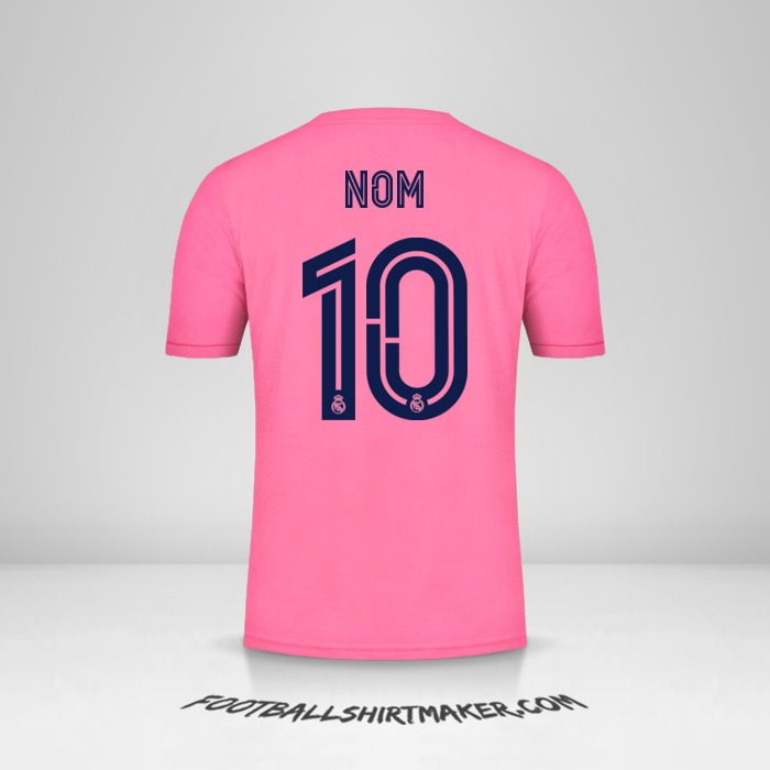 Maillot Real Madrid CF Cup 2020/21 Extérieur -  nom - 10