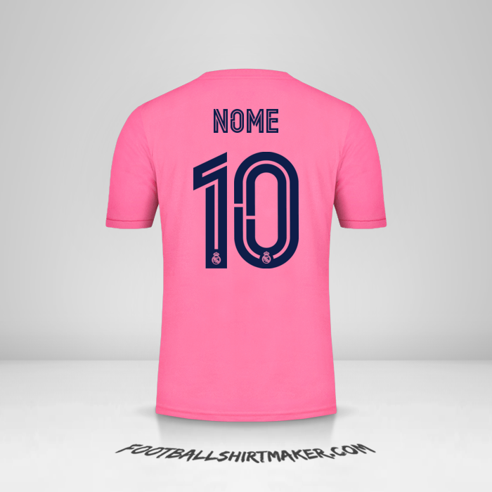 Maglia Real Madrid CF Cup 2020/21 Seconda -  nome - 10