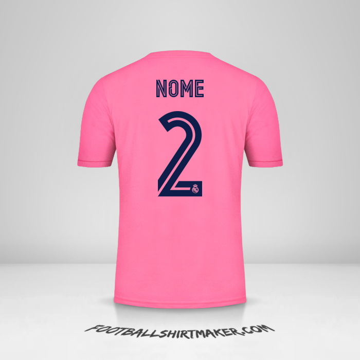 Camisa Real Madrid CF Cup 2020/21 Alternativa -  nome - 2