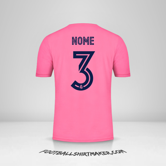 Camisola Real Madrid CF Cup 2020/21 Alternativa -  nome - 3