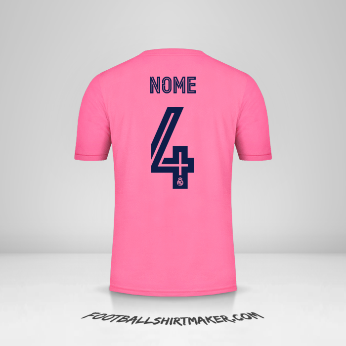 Camisa Real Madrid CF Cup 2020/21 Alternativa -  nome - 4