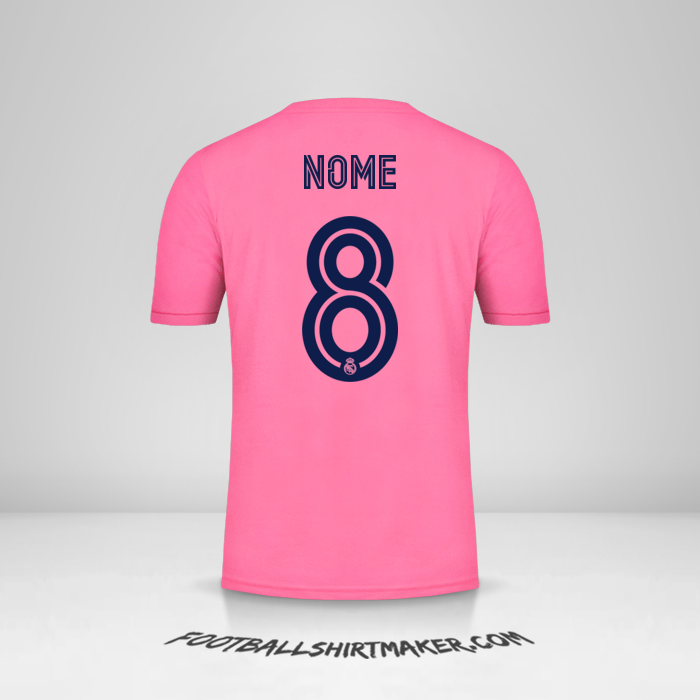 Maglia Real Madrid CF Cup 2020/21 Seconda -  nome - 8