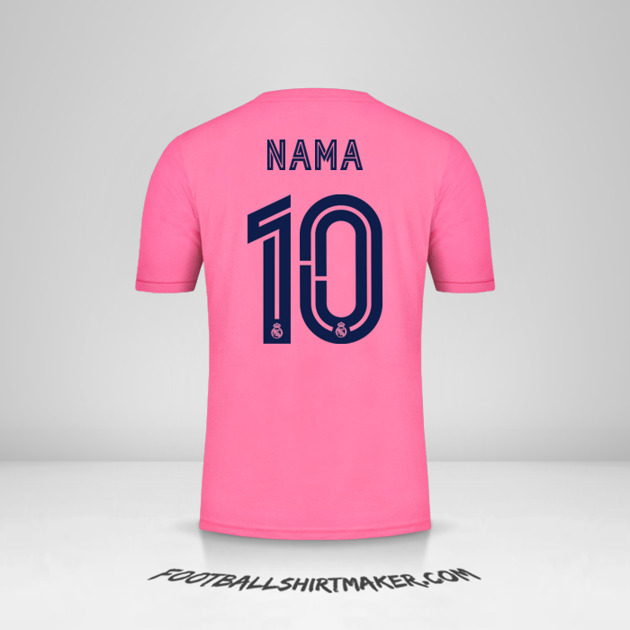 Jersey Real Madrid CF Cup 2020/21 Alternatif -  nama - 10