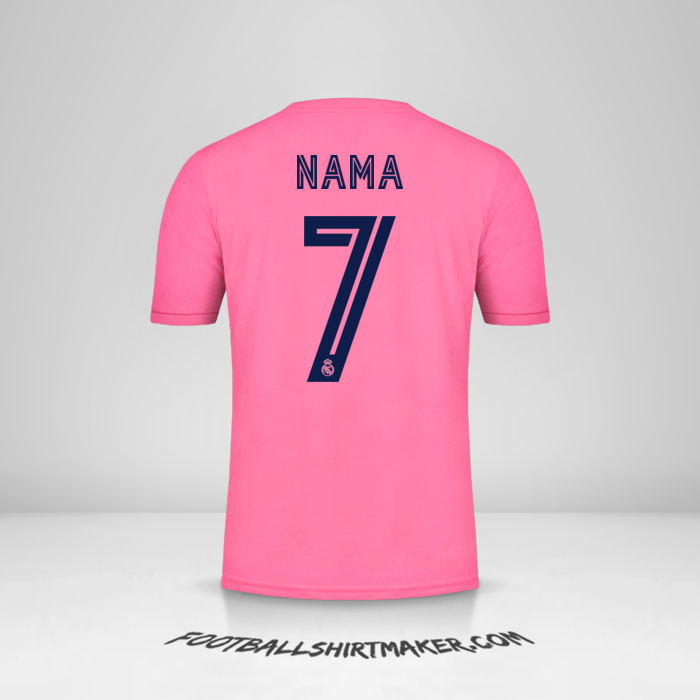 Jersey Real Madrid CF Cup 2020/21 Alternatif -  nama - 7