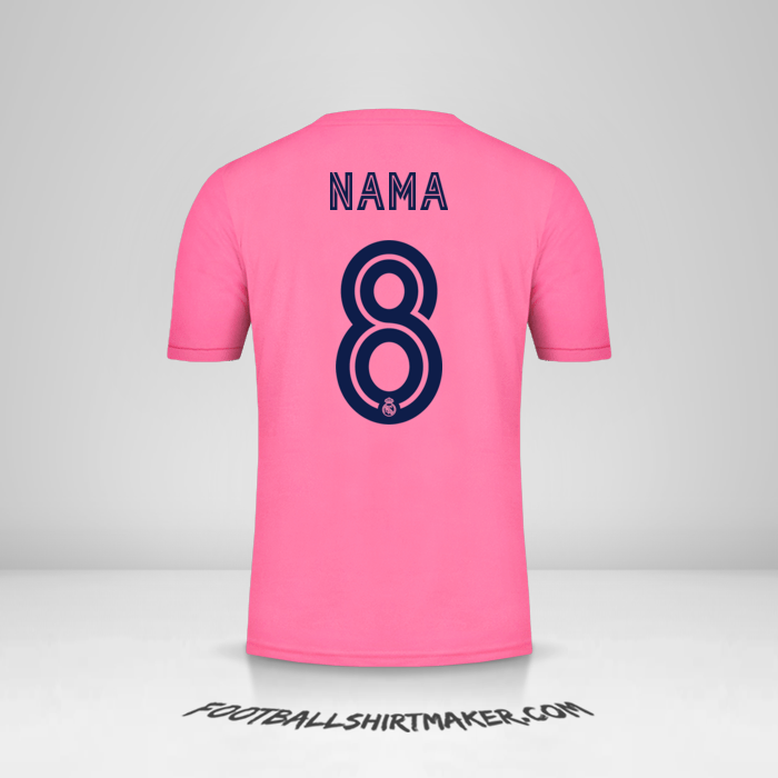 Jersey Real Madrid CF Cup 2020/21 Alternatif -  nama - 8