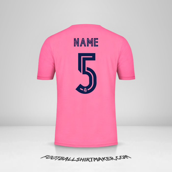 Jersey Real Madrid CF Cup 2020/21 Away -  name - 5