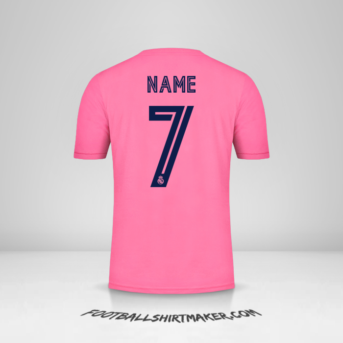 Jersey Real Madrid CF Cup 2020/21 Away -  name - 7