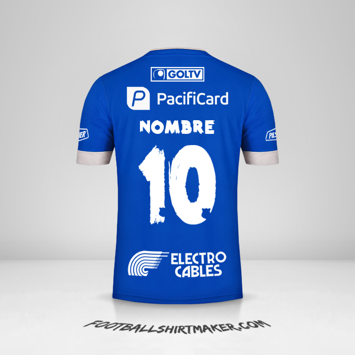 Jersey Emelec 2020 -  nombre - 10