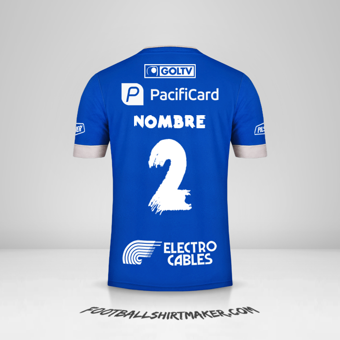 Jersey Emelec 2020 -  nombre - 2