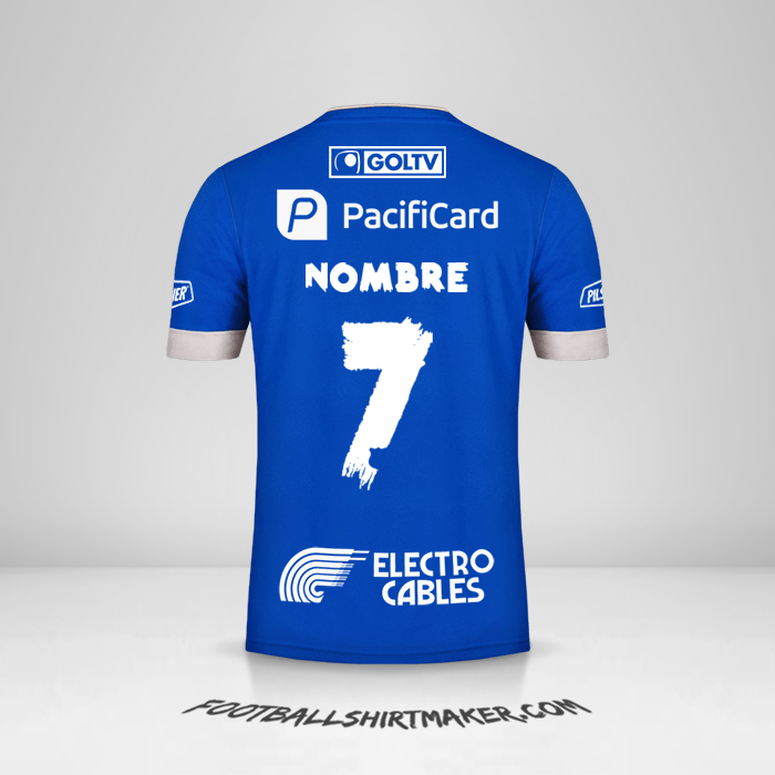 Camiseta Emelec 2020 -  nombre - 7