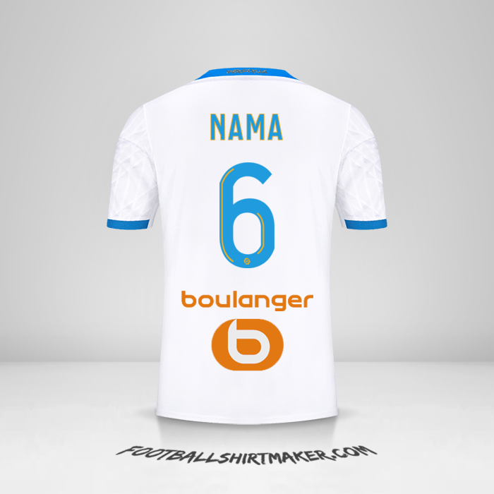 Jersey Olympique de Marseille 2020/21 -  nama - 6