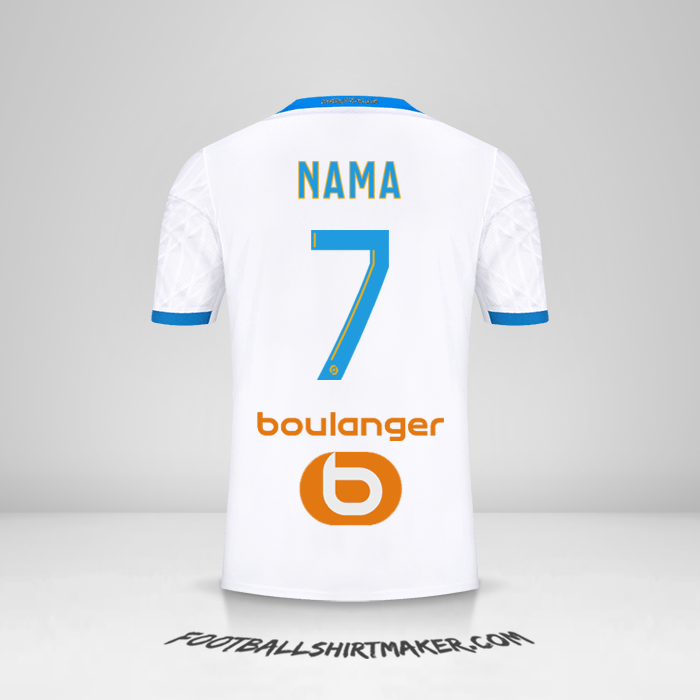 Jersey Olympique de Marseille 2020/21 -  nama - 7